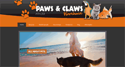 Desktop Screenshot of pawsandclawswarehouse.com.au